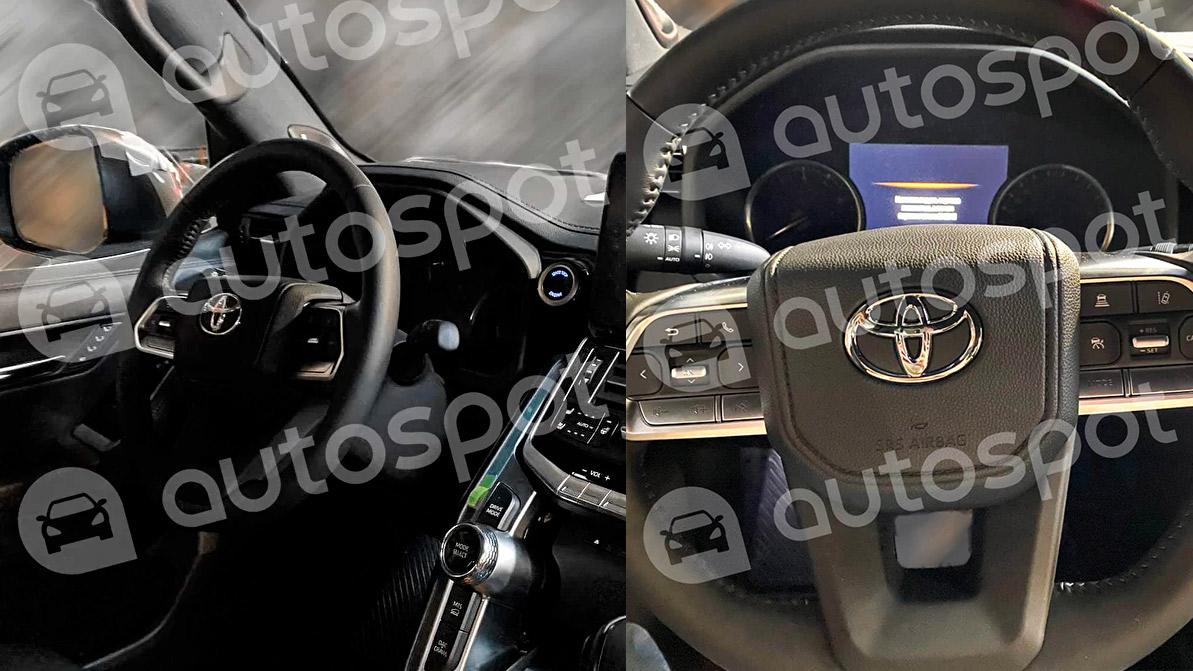 Toyota Land Cruiser 300. Фото интерьера утекли в Сеть