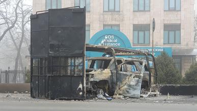 В дни беспорядков в Алматы были уничтожены Chevy Tahoe с комплексами «Рубеж». Что это за машины?
