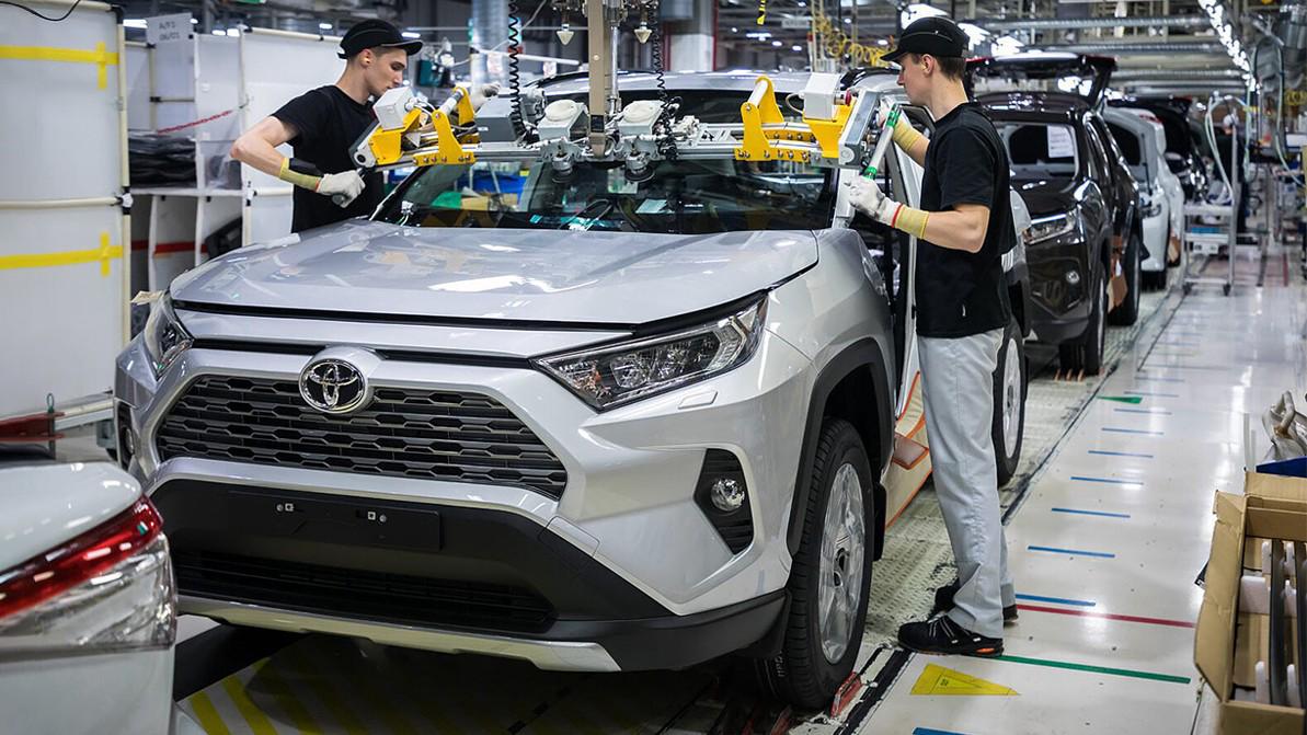 Завод Toyota в Санкт-Петербурге начали консервировать