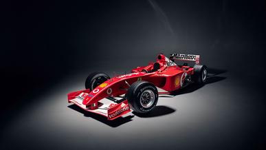Ferrari F2001b Михаэля Шумахера уйдёт с молотка