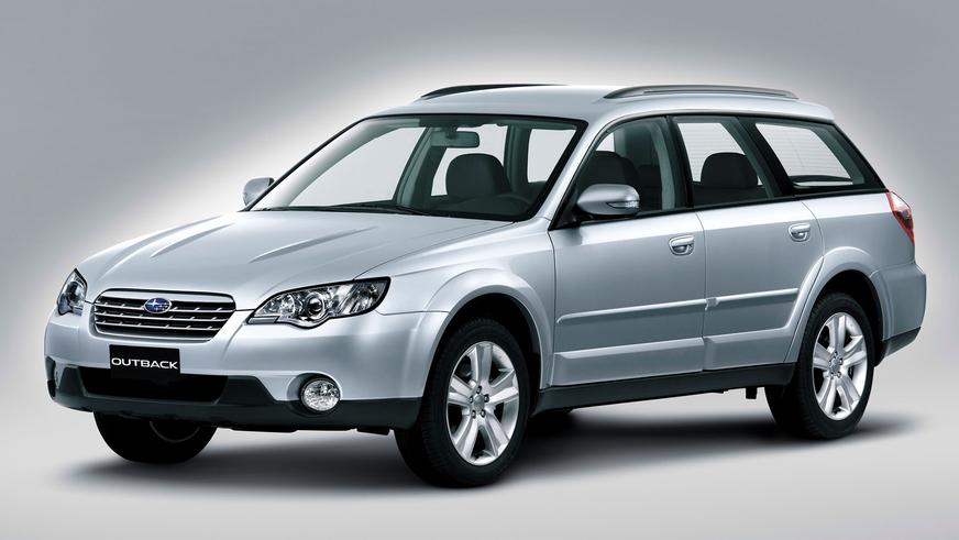 2006 год — Subaru Outback третьего поколения (рестайлинг)