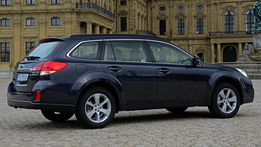 2013 год — Subaru Outback четвёртого поколения (рестайлинг)