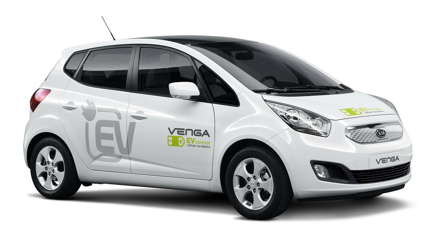 2010 год — Kia Venga Plug-In Electric Concept