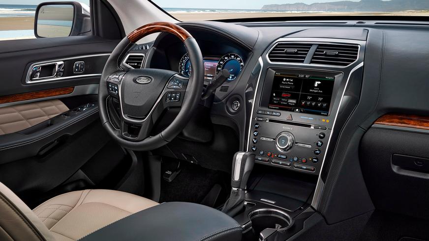2015 год — Ford Explorer пятого поколения после рестайлинга