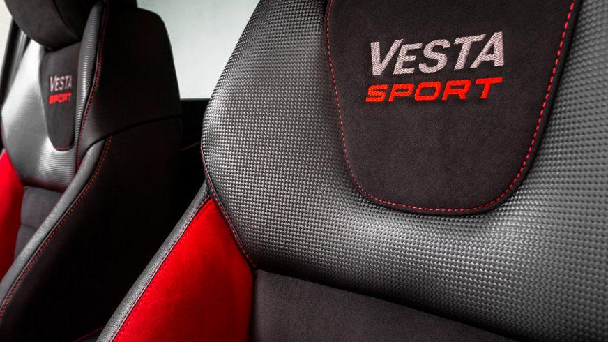 Первые изображения интерьера Lada Vesta Sport