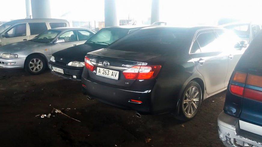 Авто с поддельными номерами задержали в Алматы