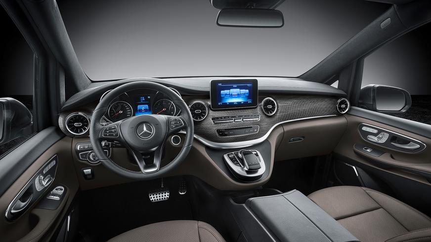 Mercedes-Benz V-Class обновился и получил 9-ступенчатый автомат
