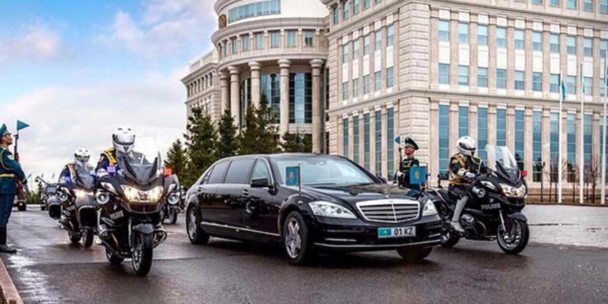На чём возили первого президента Казахстана Нурсултана Назарбаева