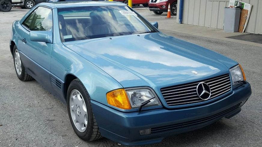Украденный Mercedes SL500 нашли спустя 27 лет