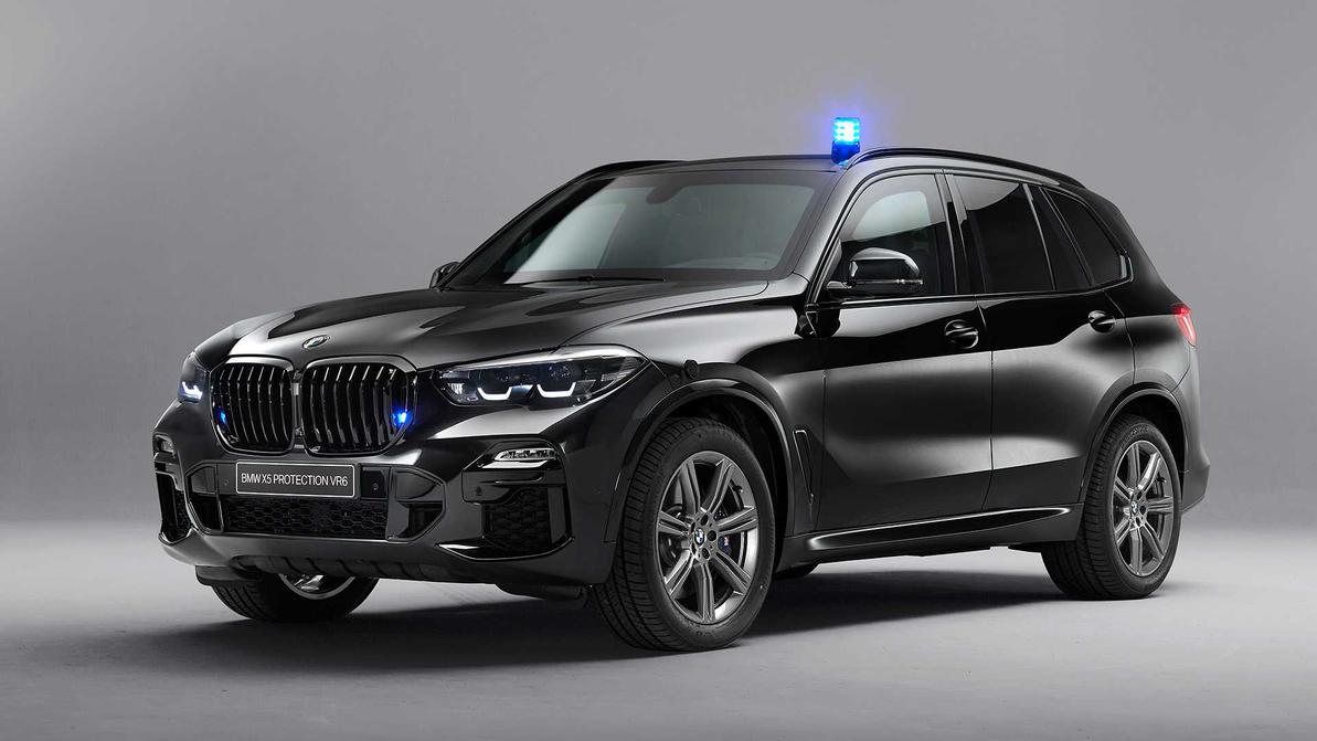 У BMW появился бронированный X5 с защитой от дронов