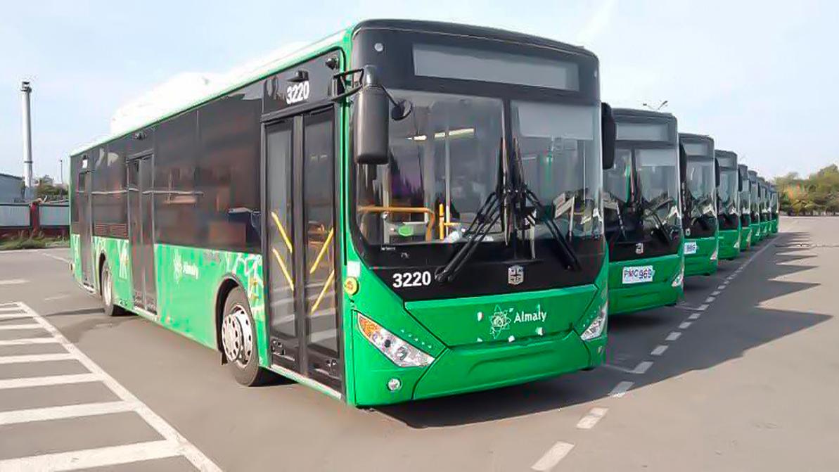 10 автобусов Zhong Tong всё-таки пришли в Алматы