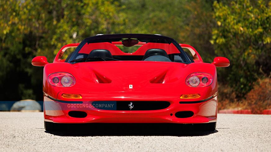 Ferrari F50, принадлежавшую Майку Тайсону, пустят с молотка.