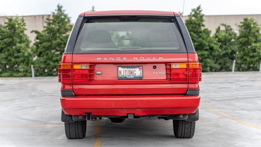 Range Rover Майкла Джордана продают на аукционе