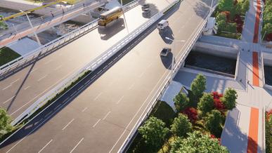 Реконструировать мост через Есентай на Аль-Фараби начнут в июне