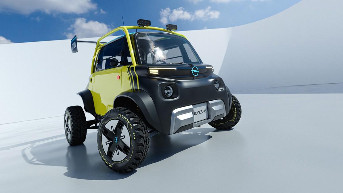 Opel показала микровнедорожник Rocks e-xtreme