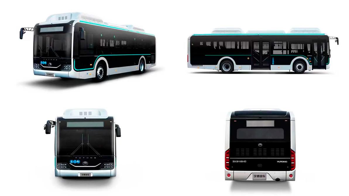 Новый автобус Yutong замечен на улицах Алматы