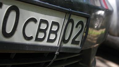 С начала августа в Алматы выявили 218 машин с подложными номерами