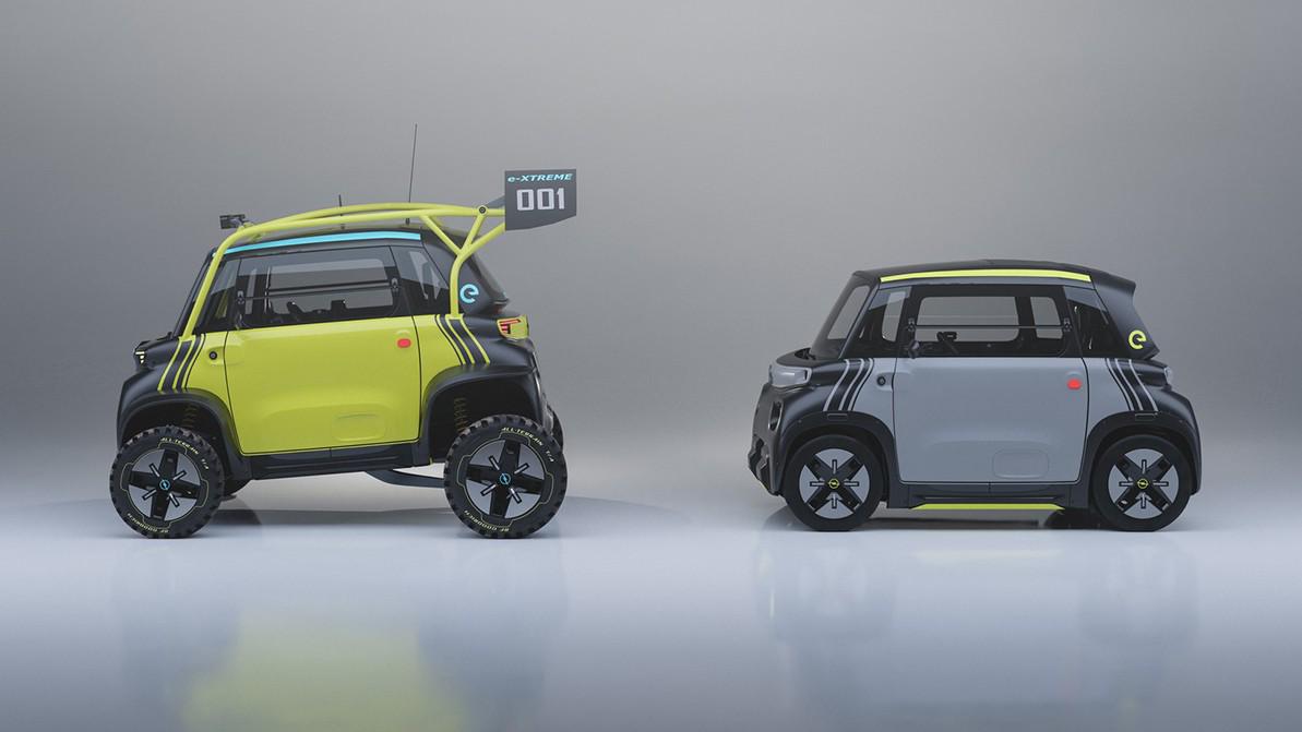 Opel показала микровнедорожник Rocks e-xtreme