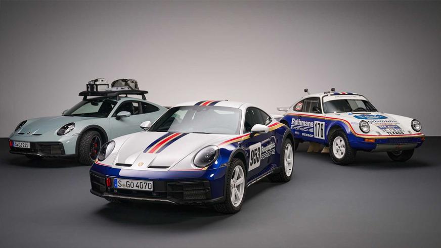 Porsche представила 911 с 3.2-дюймовым лифтом