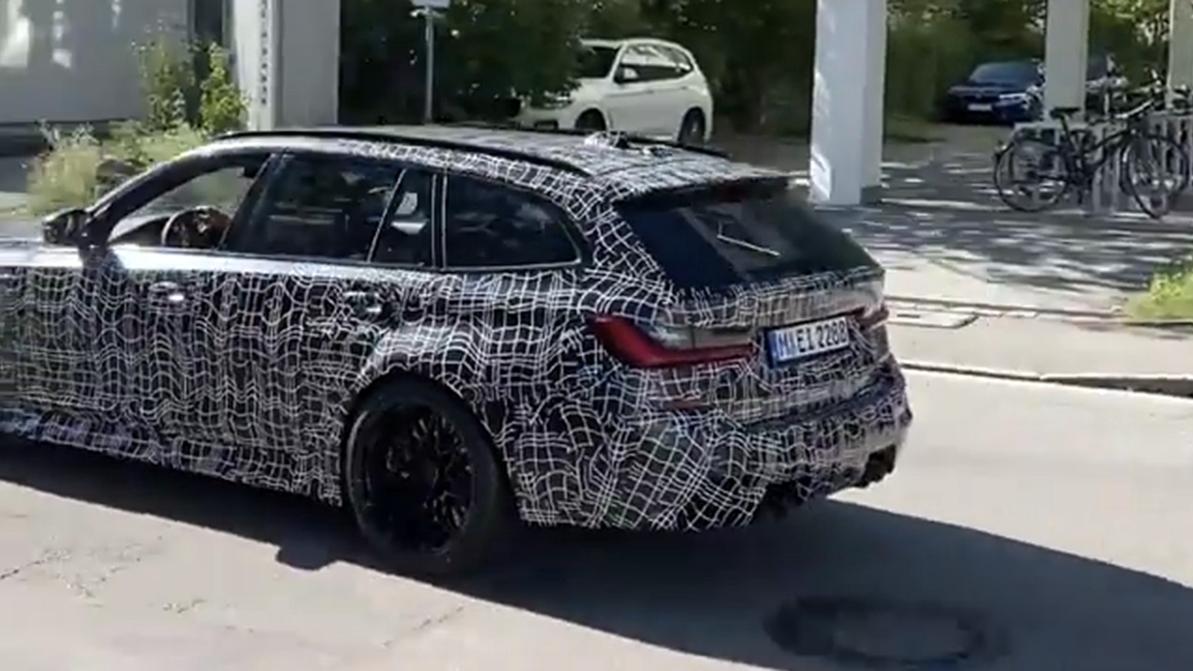BMW M3 Touring впервые показали на видео
