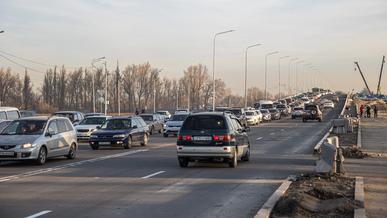 В Алматы открыли эстакаду на Кульджинском тракте