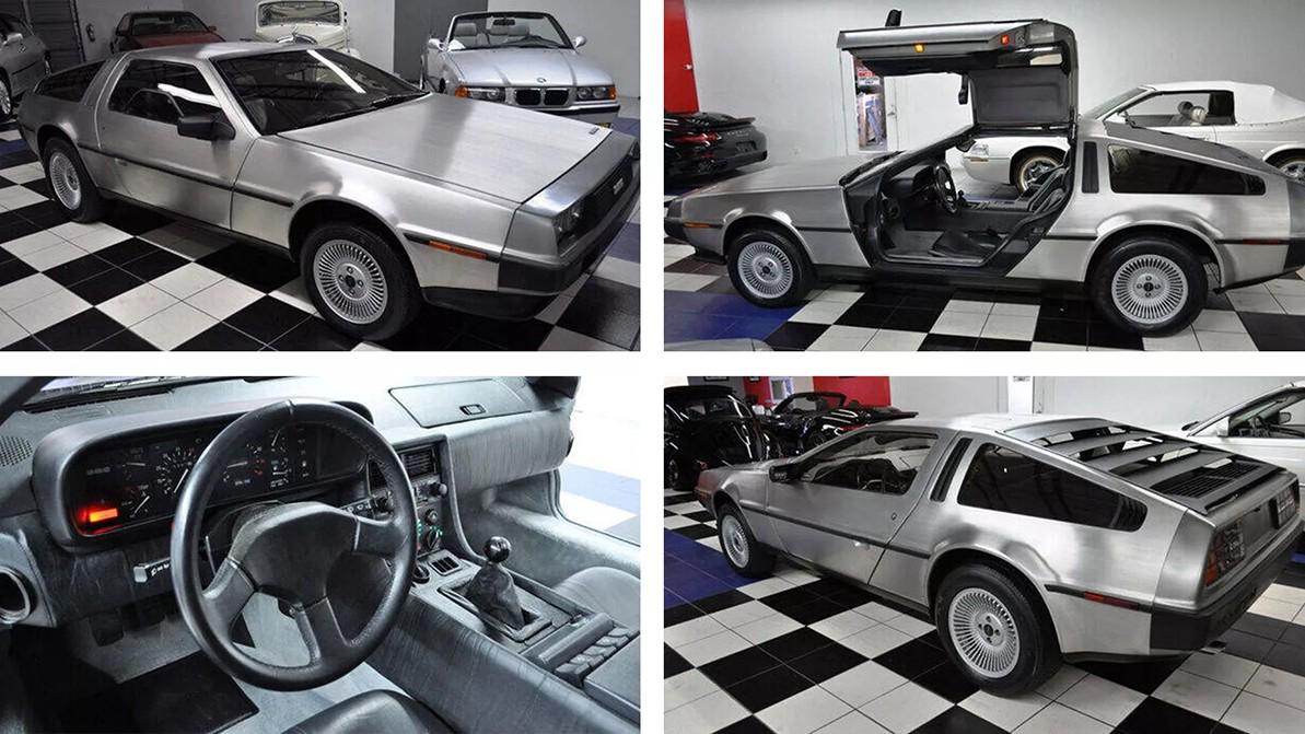 На продажу выставили DeLorean, простоявший в гараже 36 лет