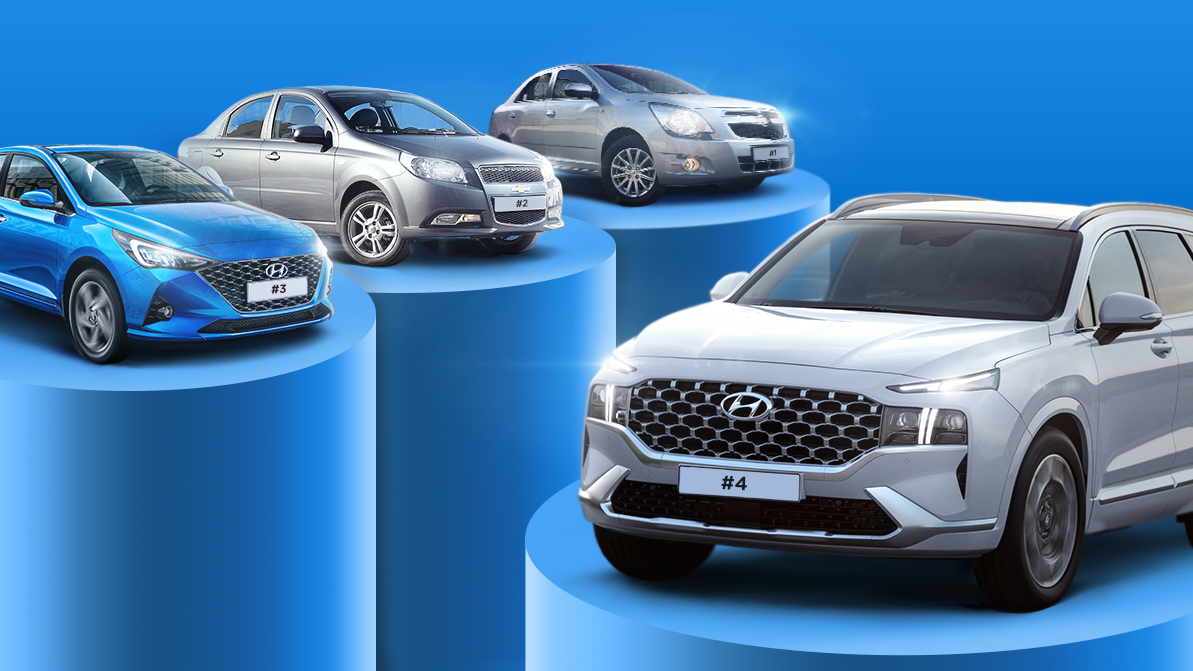 Продажи новых авто в Казахстане в апреле. Hyundai Santa Fe в топ-5