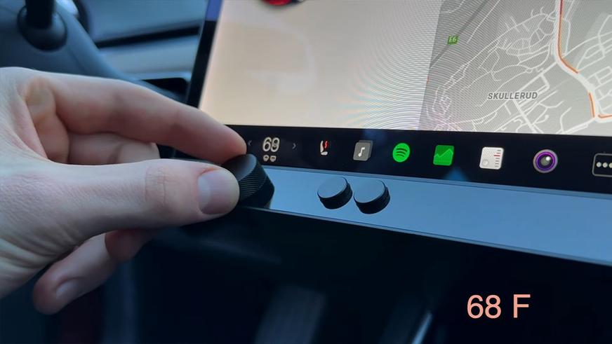 Из рубрики «Своими руками»: как установить кнопки в салон Tesla Model 3