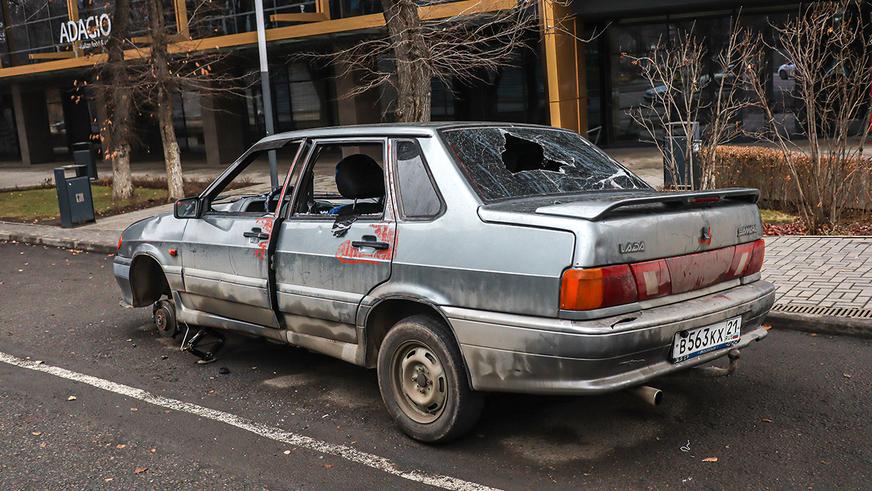 Мою машину: сожгли, угнали, расстреляли в ходе беспорядков в Алматы. Что делать?