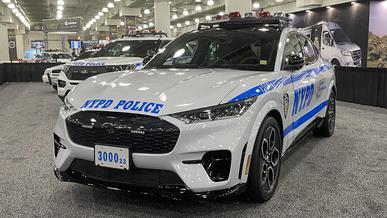 Ford Mustang Mach-E заступил на службу в полиции Нью-Йорка