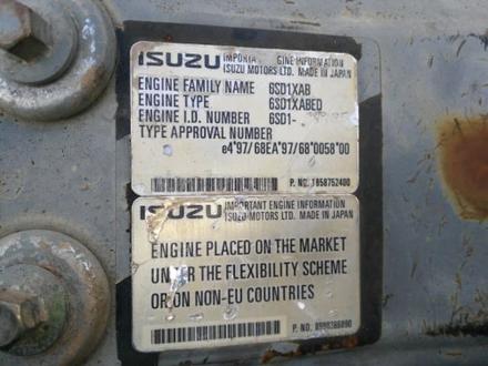 Двигатель Isuzu 6SD1XAB в Актобе – фото 4