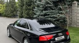 Audi A8 2012 года за 13 500 000 тг. в Алматы – фото 4