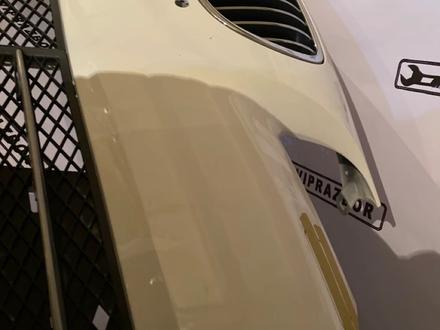 Бампер передний F10 BMW дорестайлинг белого цвета идеальный за 120 000 тг. в Алматы – фото 4
