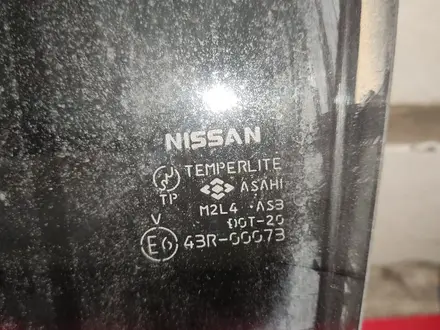 Стекло дверное Nissan Murano 2007 43R00073 Z50 VQ35DE, заднее левое за 4 000 тг. в Алматы – фото 2