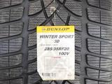Комплект зимних разношироких Dunlop Winter Sport 3D 255/40 R20.285/35 R20 за 240 000 тг. в Алматы