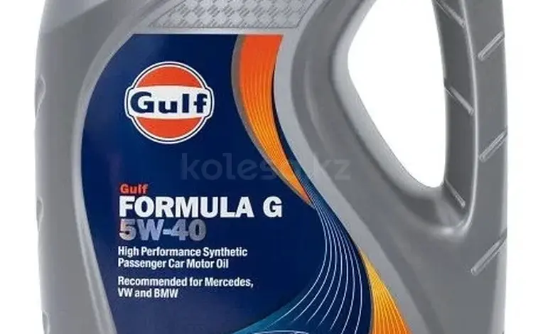 Моторное масло Gulf Formula G 5W-40 4л. (синтетика) за 12 600 тг. в Караганда