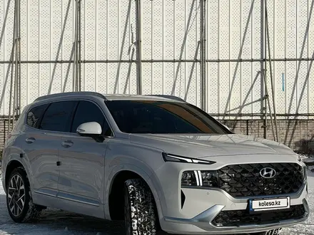 Hyundai Santa Fe 2021 года за 22 000 000 тг. в Астана – фото 13