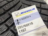 Зимние шипованные шины Michelin X-Ice North 4 SUV 285/60 R18 116T за 188 000 тг. в Алматы
