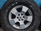 Комплект дисков r16 с шинами Bridgeston Dueler A/T от Nissan за 230 000 тг. в Алматы – фото 3