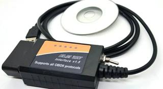 Диагностический адаптер с USB кабелем OBD 2 прошивка 1.5 за 10 000 тг. в Тараз