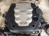Мотор VQ35 Двигатель infiniti fx35 (инфинити) Двигатель infiniti мотор VQ35 за 55 632 тг. в Алматы
