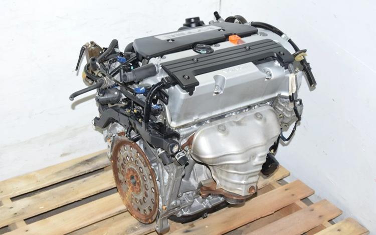 Двигатель Хонда Honda K24 мотор CRV Контрактные моторы из Японии за 65 300 тг. в Алматы