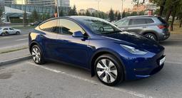 Tesla Model Y 2021 года за 37 200 000 тг. в Алматы – фото 3