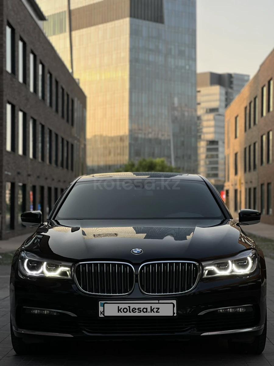 BMW 740 2016 г.