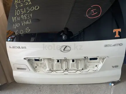 Задняя дверь багажника на Lexus Gx470 за 380 000 тг. в Алматы – фото 3