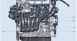 Двигатель CFNA новый Вольксваген Поло/Шкода Рапид 1.6 2009-2020 за 1 777 тг. в Алматы